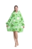 Picture of New Design Fruit Print Hooded Blanket Hoodie - Apple