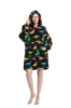 Picture of New Design Animal Fruit Print Hooded Blanket Hoodie - Dinosaur