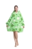 Picture of New Design Animal Fruit Print Hooded Blanket Hoodie - Penguin