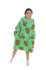 Picture of New Design Kids Animal Print Hooded Blanket Hoodie  - Cat