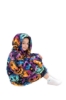 Picture of New Design Kids Animal Print Hooded Blanket Hoodie  - Cat