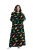 Picture of New Design Adult 1.4m Extra-Long Hooded Blanket Hoodie - Bear
