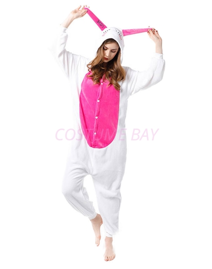 Picture of White Love Rabbit Onesie