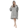 Picture of Sweatshirt Hoodie Blanket - Dark Grey