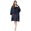 Picture of Sweatshirt Hoodie Blanket - Navy