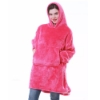Picture of Sweatshirt Hoodie Blanket - Dark Pink