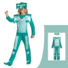 Picture of Kids Minecraft Diamond Armour Cosplay Jumpsuit