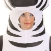 Picture of Fan Operated Inflatable Zebra Costume Suit for Adults