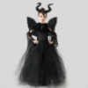 Picture of 5Pcs Girls Maleficent Tutu Dress for Book Week