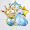 Picture of Princess Elegant 5pcs Balloons Set Party Decoration