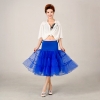 Picture of Retro Rockabilly Petticoat Tutu Costume Underskirt - Blue