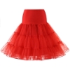 Picture of Retro Rockabilly Petticoat Tutu Costume Underskirt - Rose
