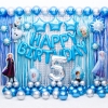 Picture of Frozen Princess Anna Elsa Party Birthday Decoration 76pcs Balloons Set 