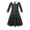 Picture of Girls Wednesday Addams Family Cosplay Dress Up Costume