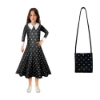 Picture of Girls Wednesday Addams Family Cosplay Dress Up Costume