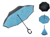Picture of Upside Down C-Handle Reverse Umbrella - Blue