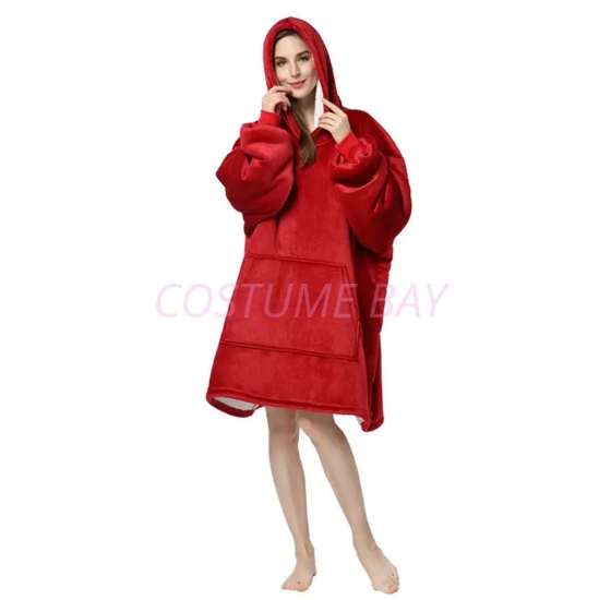 Picture of Sweatshirt Hoodie Blanket - Red
