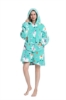 Picture of New Design Animal Fruit Print Hooded Blanket Hoodie