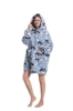 Picture of New Design Fruit Print Hooded Blanket Hoodie - Avocado