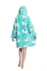 Picture of New Design Fruit Print Hooded Blanket Hoodie - Avocado