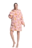 Picture of New Design Fruit Print Hooded Blanket Hoodie - Apple