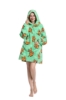 Picture of New Design Animal Fruit Print Hooded Blanket Hoodie - Lama
