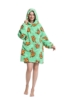 Picture of New Design Animal Fruit Print Hooded Blanket Hoodie - Lama
