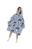 Picture of New Design Kids Fruit Print Hooded Blanket Hoodie  - Apple