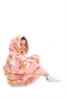 Picture of New Design Kids Fruit Print Hooded Blanket Hoodie  - Apple