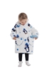 Picture of New Design Kids Toddler Animal Fruit Print Blanket Hoodie - Dog