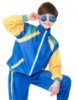 Picture of Kids 80s Retro Hip Hop Disco Hippie Modern Jazz Performance Costume - Pink