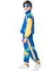 Picture of Kids 80s Retro Hip Hop Disco Hippie Modern Jazz Performance Costume - Blue