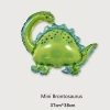 Picture of Mini Dinasour 4pcs Foil Balloon Set - Brontosaurus / T-Rax 