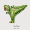 Picture of Mini Dinasour 4pcs Foil Balloon Set - Brontosaurus / T-Rax 