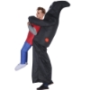 Picture of Fan Operated Adult Inflatable Standup Ghost Halloween Costume
