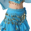 Picture of Kids Girls Belly Bollywood Dance Coins Hip Scarf Skirt  Wrap Belt Costume