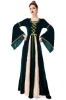 Picture of Womens Medieval Gothic Renaissance Gown Costume