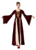 Picture of Womens Medieval Gothic Renaissance Gown Costume