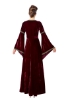 Picture of Womens Medieval Gothic Renaissance Gown Costume