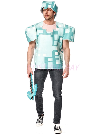 Picture of Adult Minecraft Armour Costume