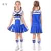 Picture of Girls Cheerleader Costume with Pom Poms