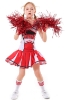 Picture of Girls Cheerleader Costume with Pom Poms