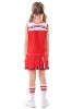 Picture of Girls Cheerleader Costume with Pom Poms