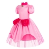 Picture of Girls Princess Crown Peach Dress