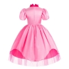Picture of Girls Princess Crown Peach Dress