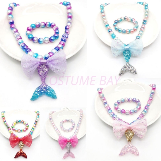 Picture of Girls Mermaid Tail Jewellery Set 