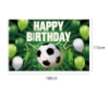 Picture of Blue Happy Birthday Backdrop Banner 180*110CM