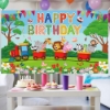Picture of Soccor Ball Happy Birthday Backdrop Banner 180*115CM