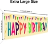 Picture of Extra Large Happy Birthday Backdrop Banner 50*300CM