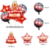 Picture of 5pcs McQueen Foil Happy Birthday Balloons Set